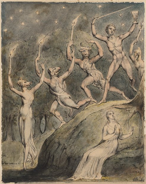 Miltons Comus von William Blake
