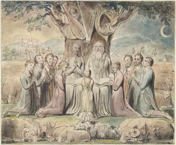 Hiobs böse Träume von William Blake