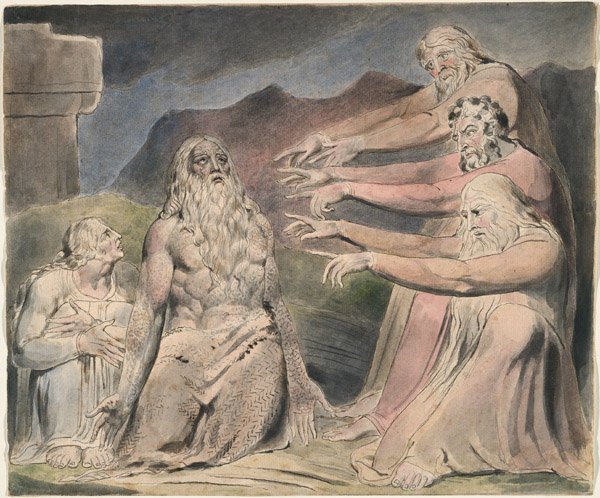 Hiobs böse Träume von William Blake