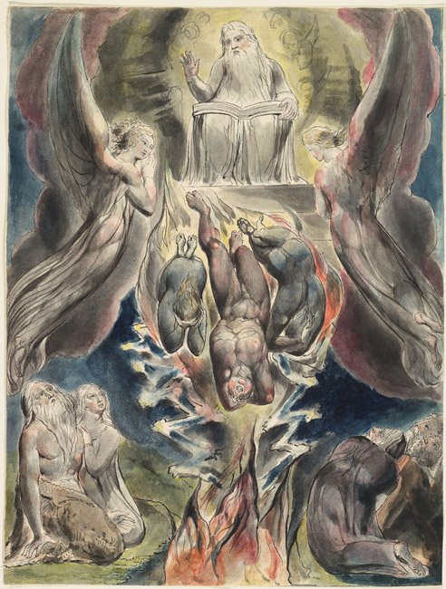 Hiobs böse Träume von William Blake