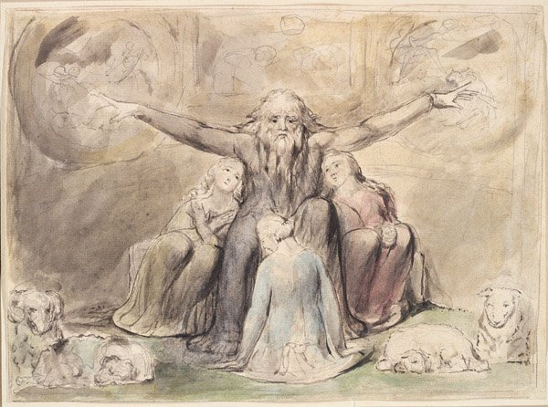 Hiobs böse Träume von William Blake