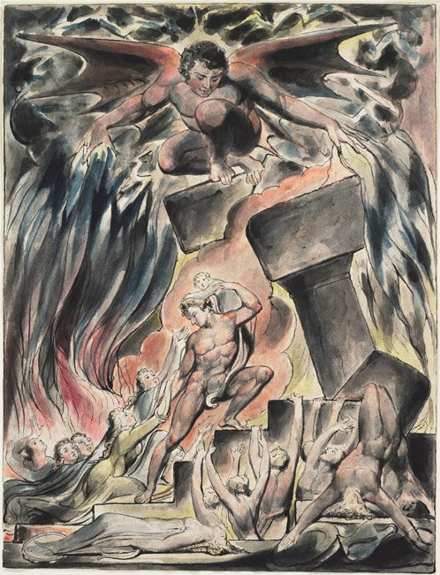 Hiobs böse Träume von William Blake