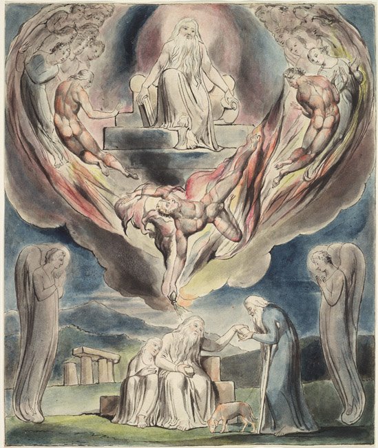 Hiobs böse Träume von William Blake