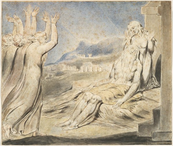 Hiobs böse Träume von William Blake