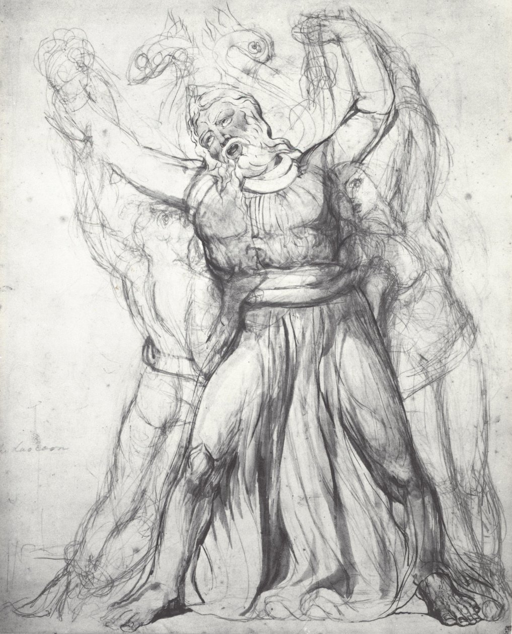 Laokoon von William Blake