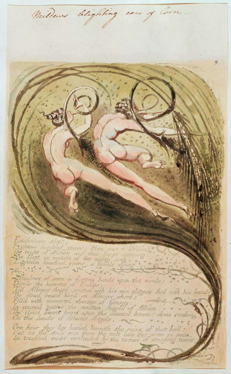 Mehltau befällt Ähren von William Blake