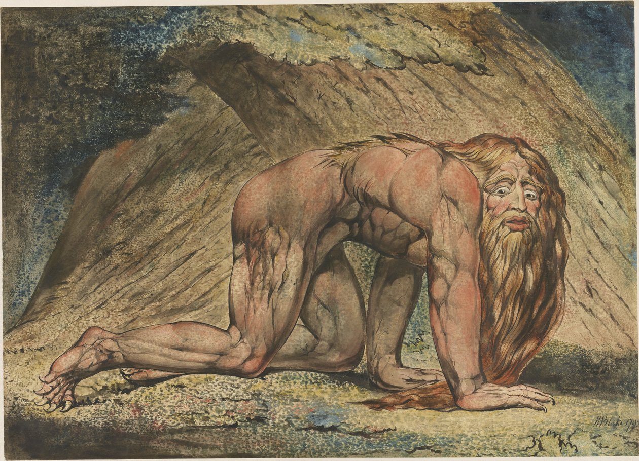 Nebukadnezar von William Blake