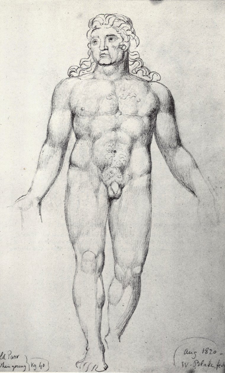 Alter Thomas Parr von William Blake