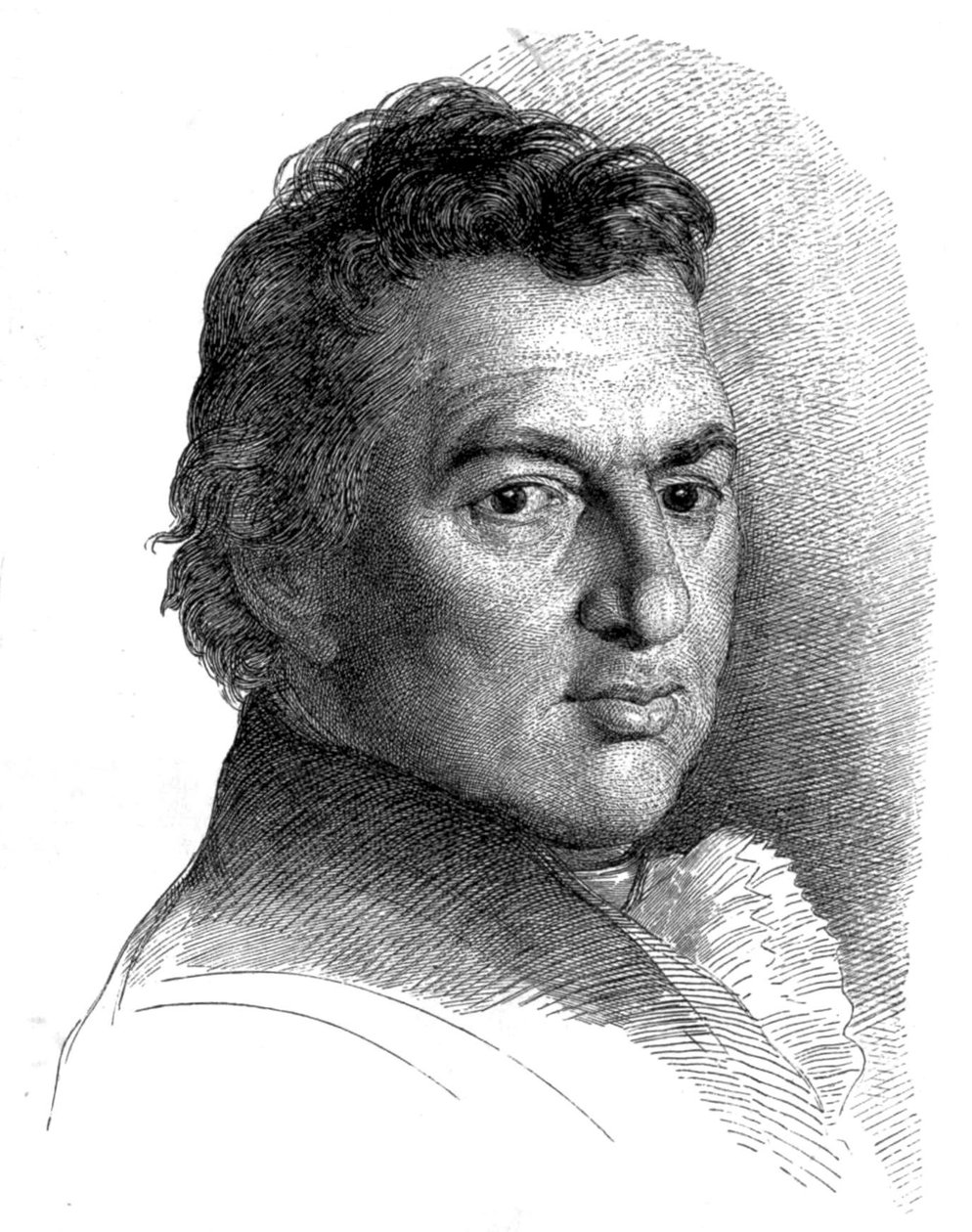 Selbstporträt von William Blake