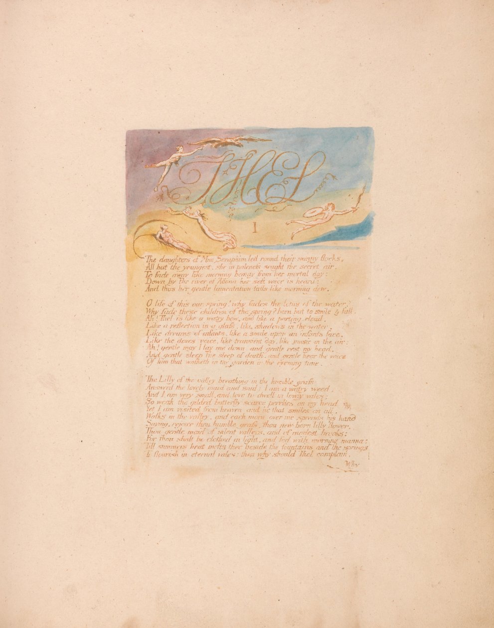 Die Töchter von Frau Seraphim von William Blake