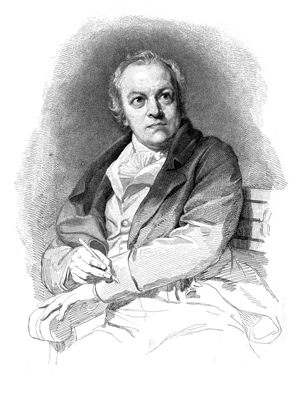 Selbstporträt von William Blake
