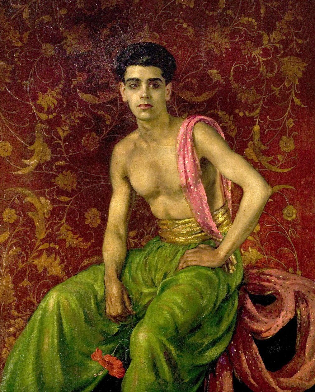 Hibiskusblüte, ca. 1922 von William Bruce Ellis Ranken