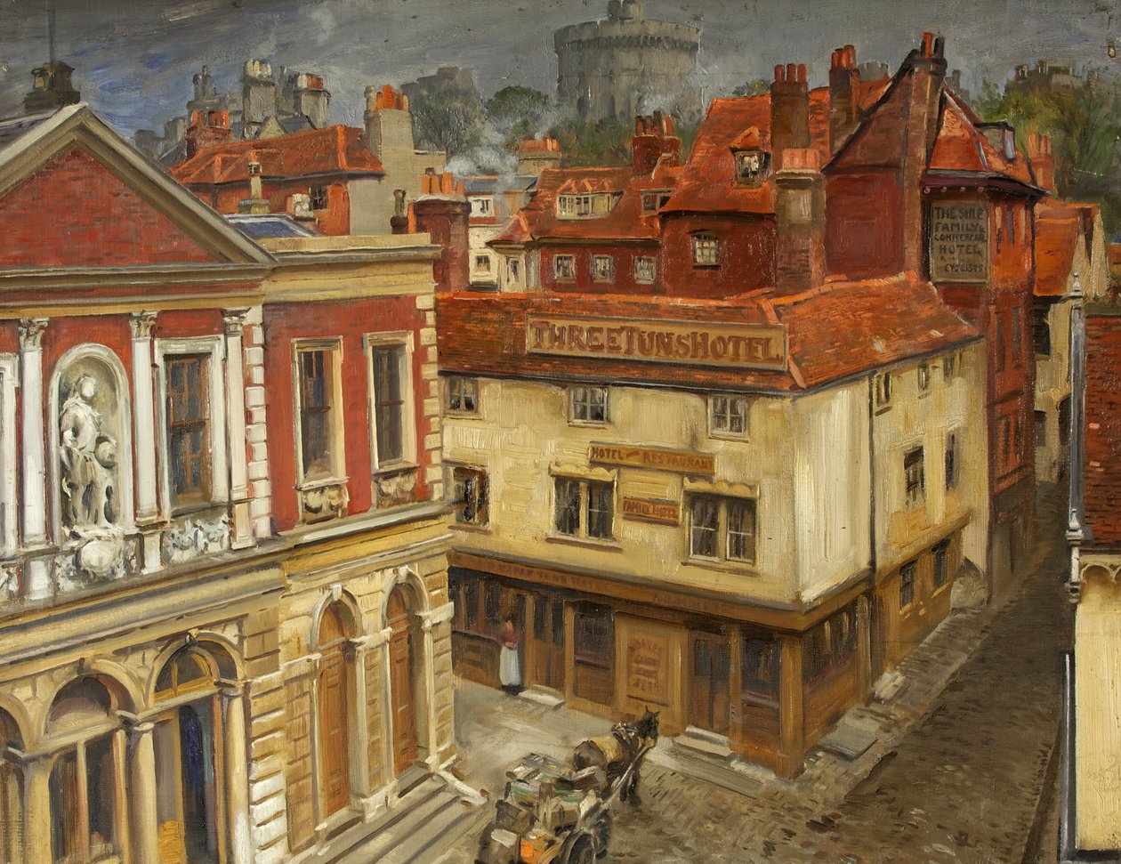 Altes Rathaus, Windsor von William Bruce Ellis Ranken