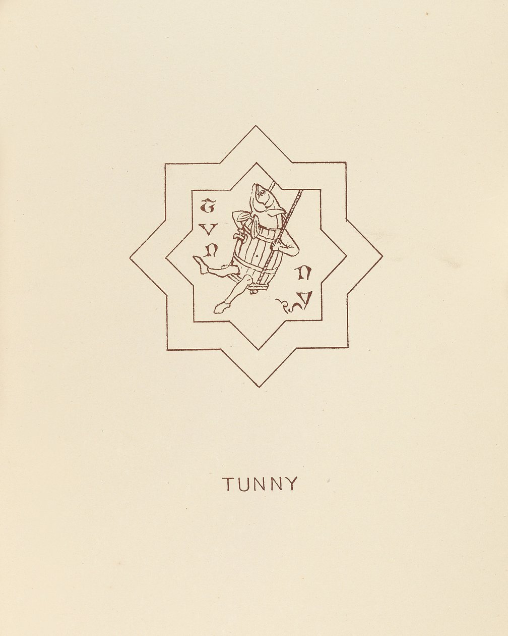 Thunfisch, 1878 von William Burges