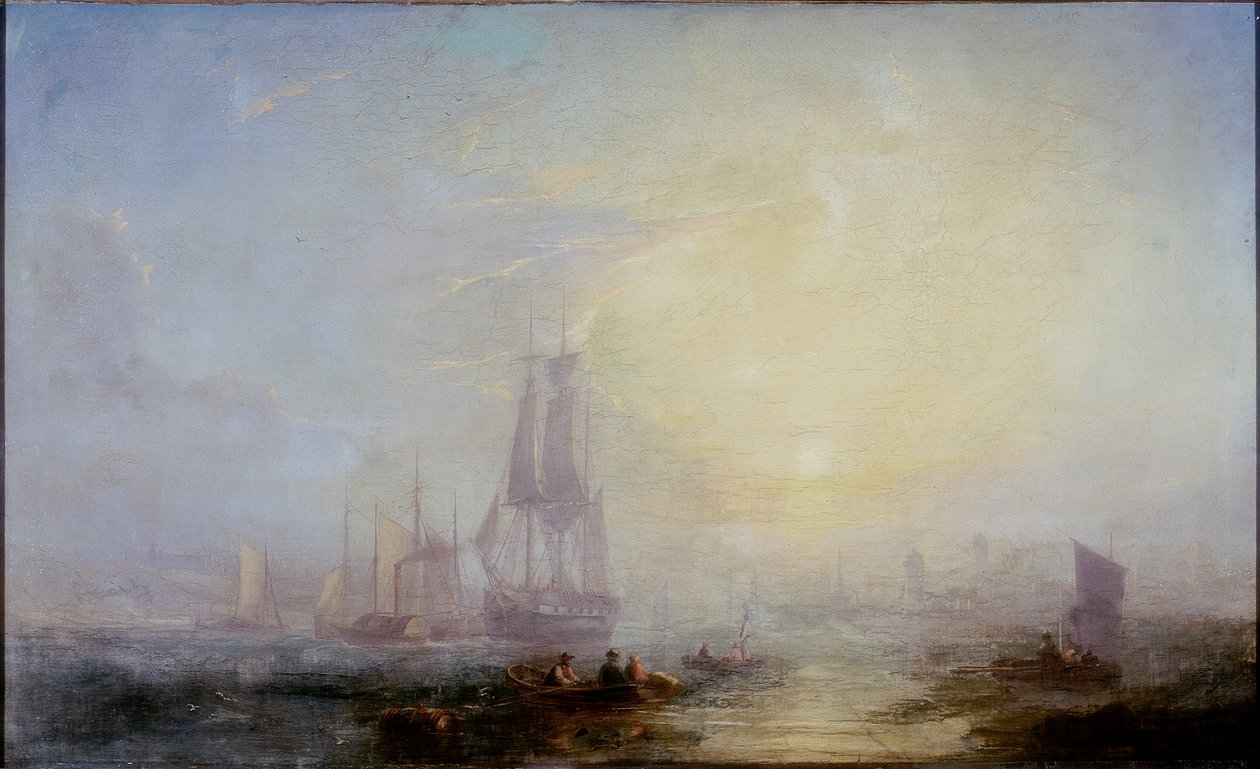 Mündung des Tyne von William Crawhall