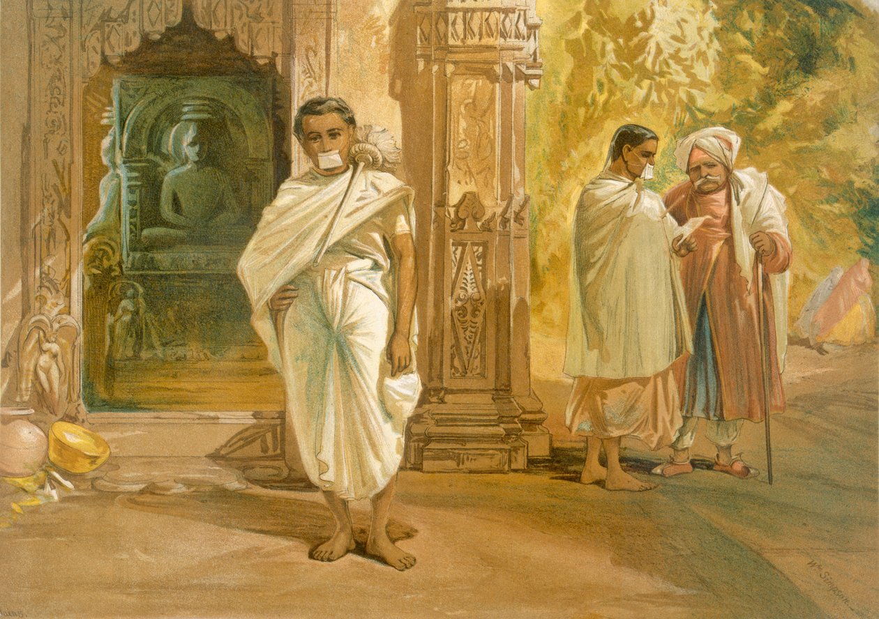 Jain-Priester, aus 
