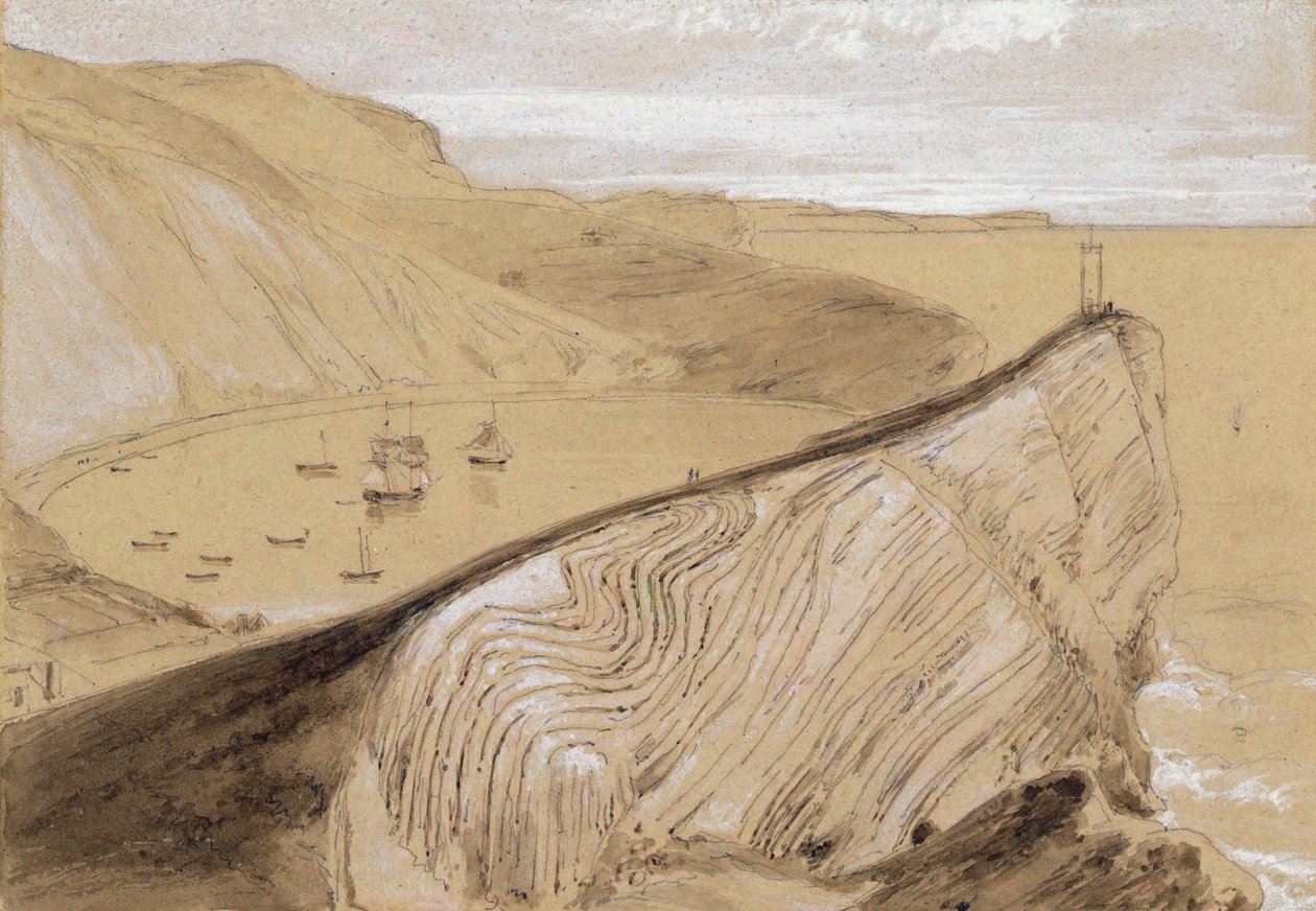 Lulworth Cove von William Daniell