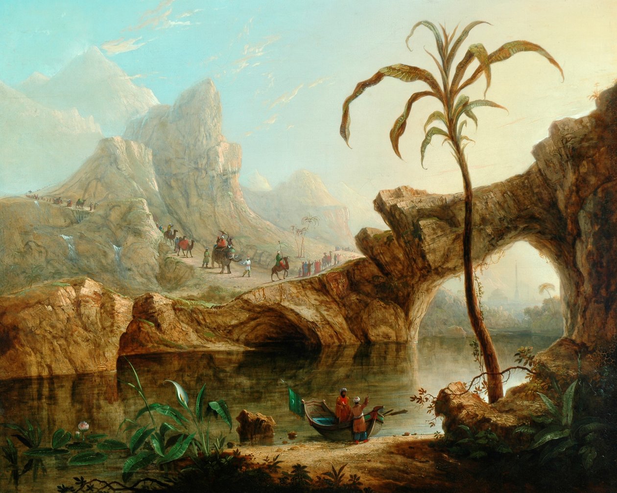 Szene im Himalaya von William Daniell