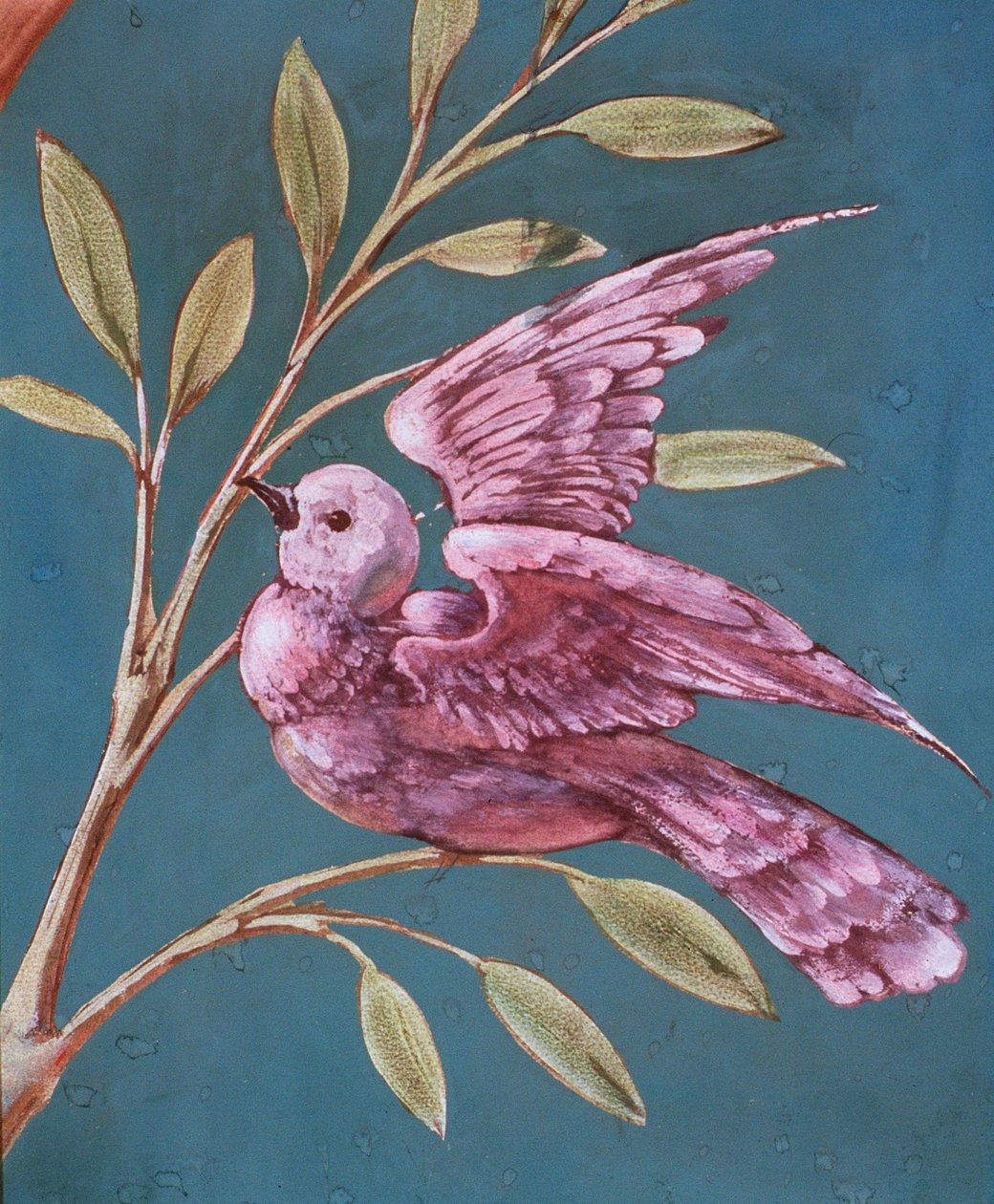 Vogel und Zweig von William de Morgan