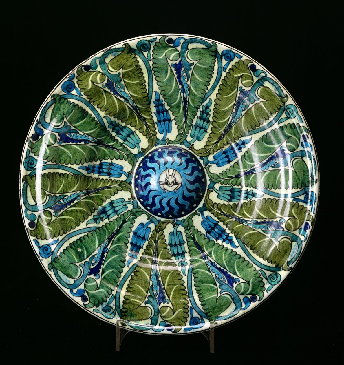 Große persische Schale von William de Morgan