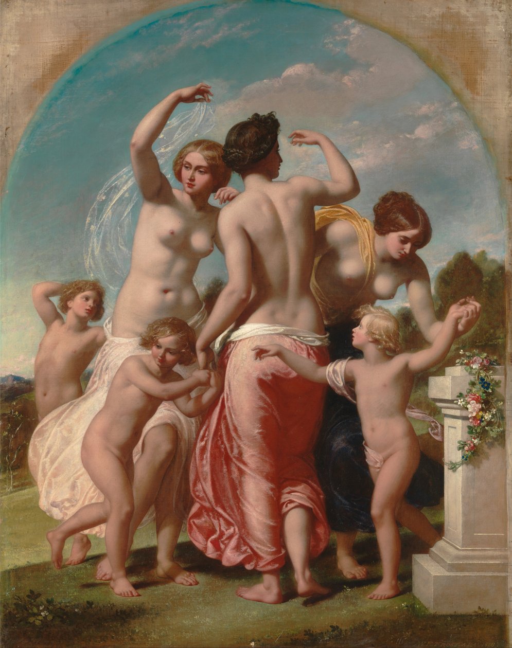Die drei Grazien von William Edward Frost