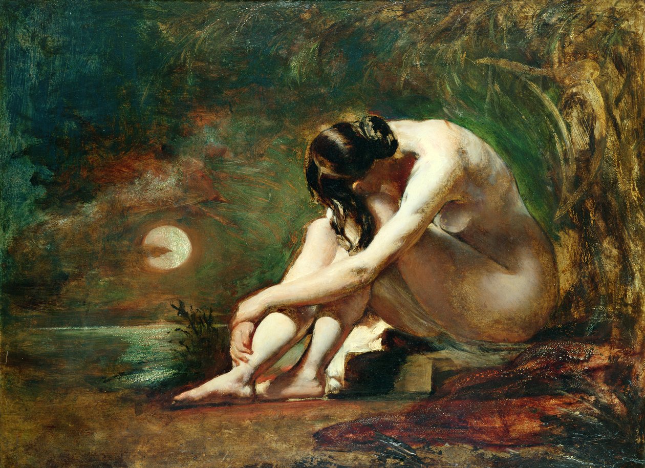 Akt im Mondlicht von William Etty