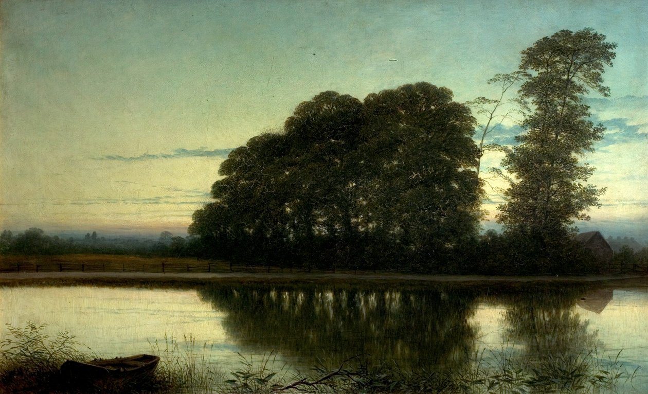Dämmerung am Trent von William Harold Cubley