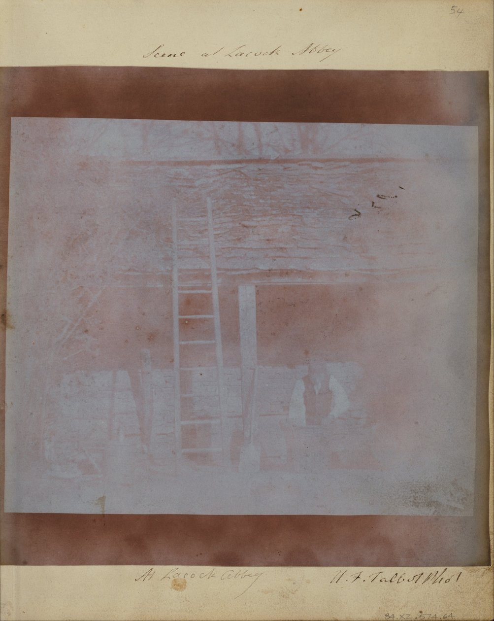 Arbeiter in Lacock von William Henry Fox Talbot