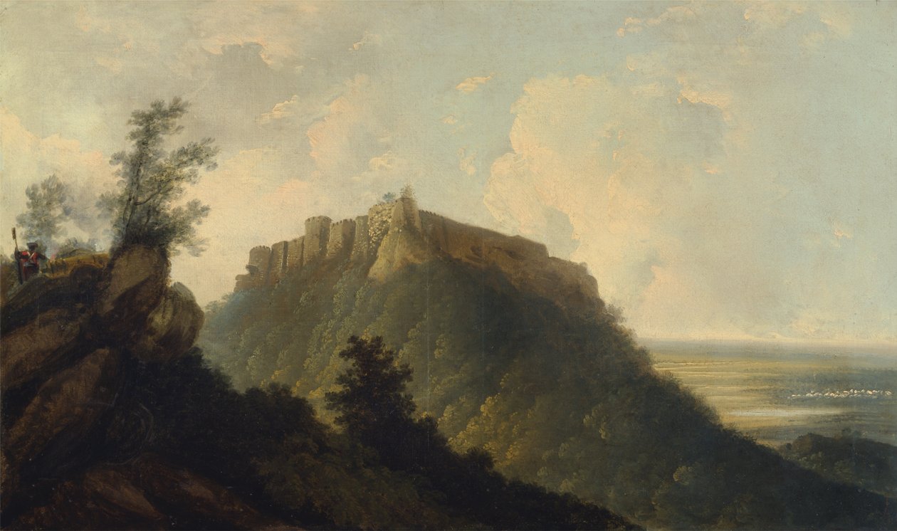 Das Fort von Bidjegur von William Hodges