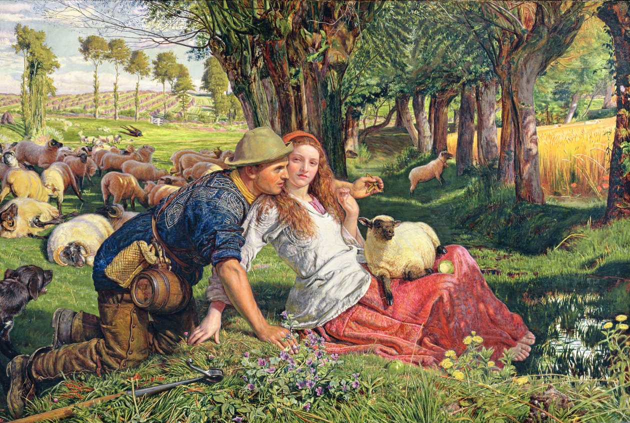 Der Mietling-Schäfer von William Holman Hunt
