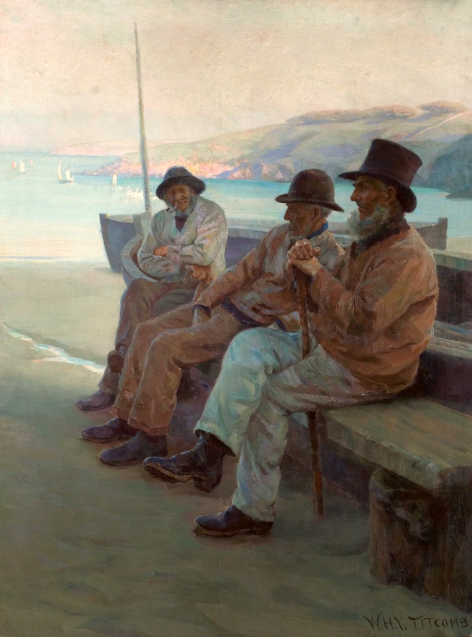 Alte Seemänner, 1891 von William Holt Yates Titcomb