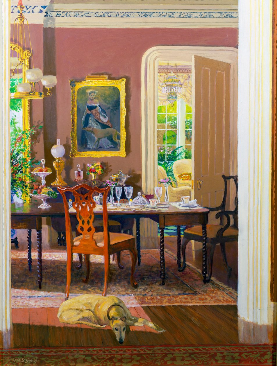 Esszimmer (viktorianischer Stil) von William Ireland