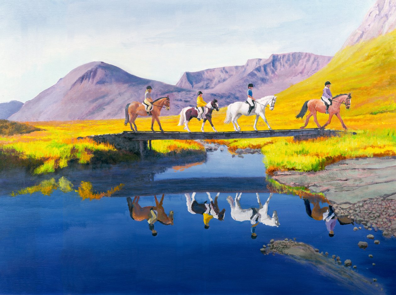 Spiegel in den Cairngorms von William Ireland