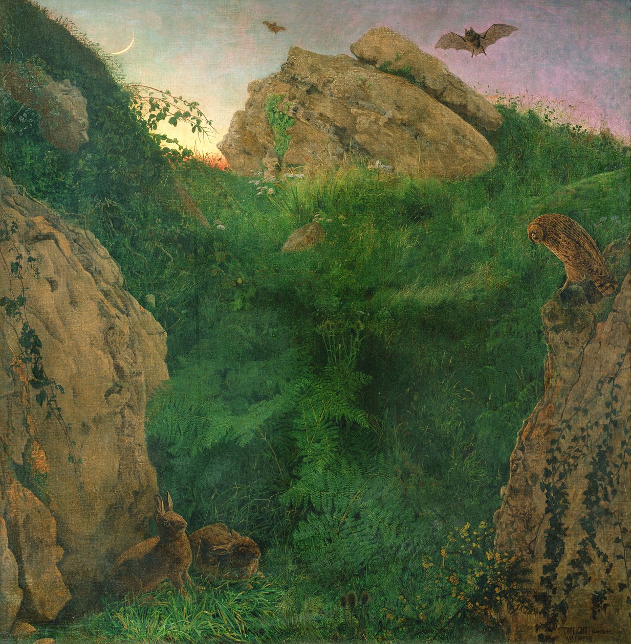 Dämmerung von William J. Webbe or Webb