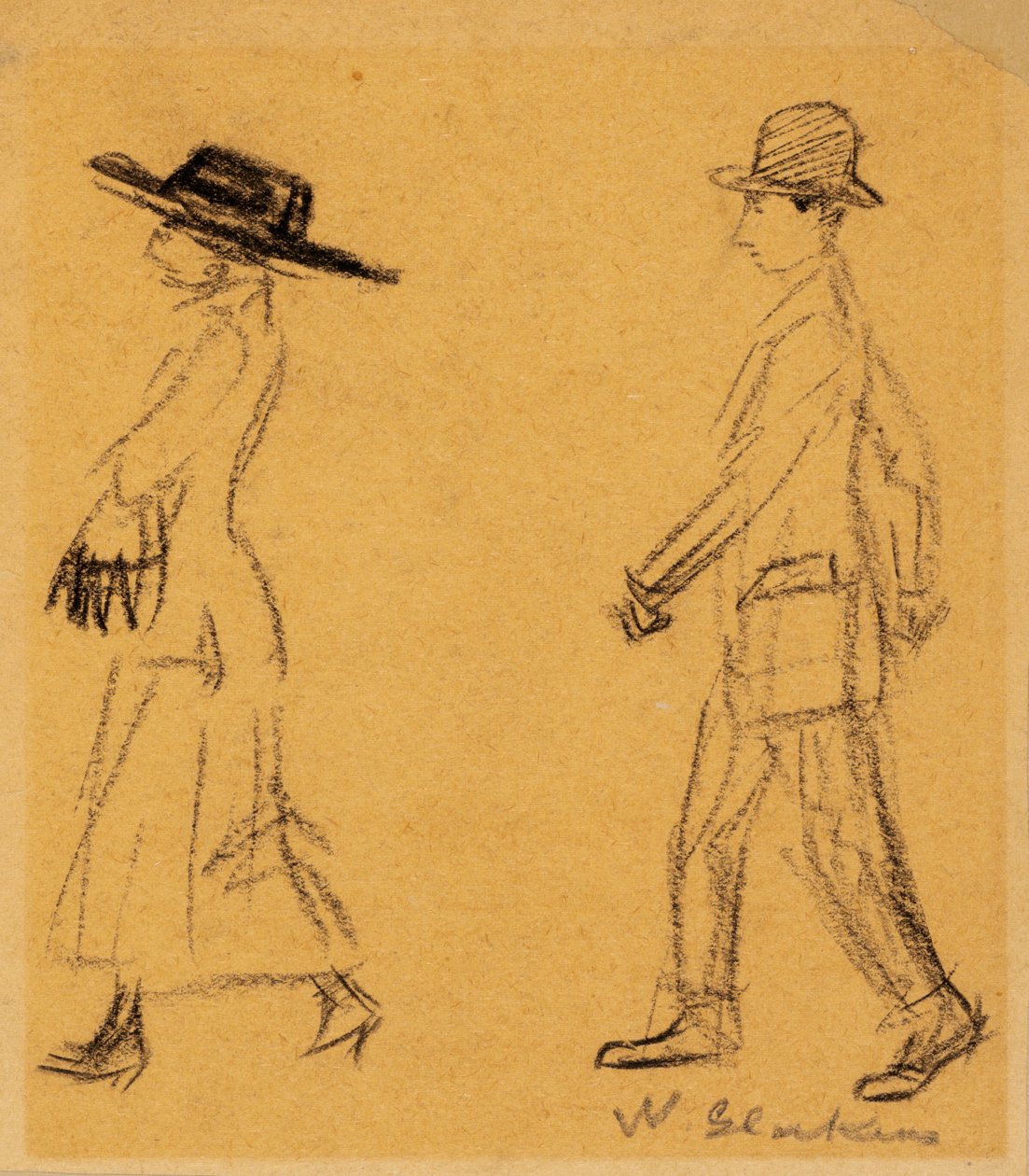 Mann folgt Frau von William James Glackens
