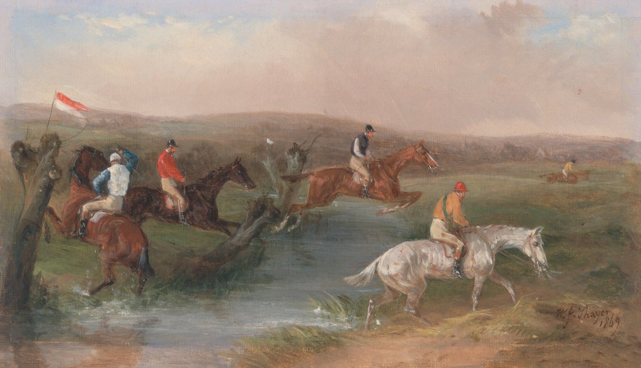 Hürdenrennen von William Joseph Shayer
