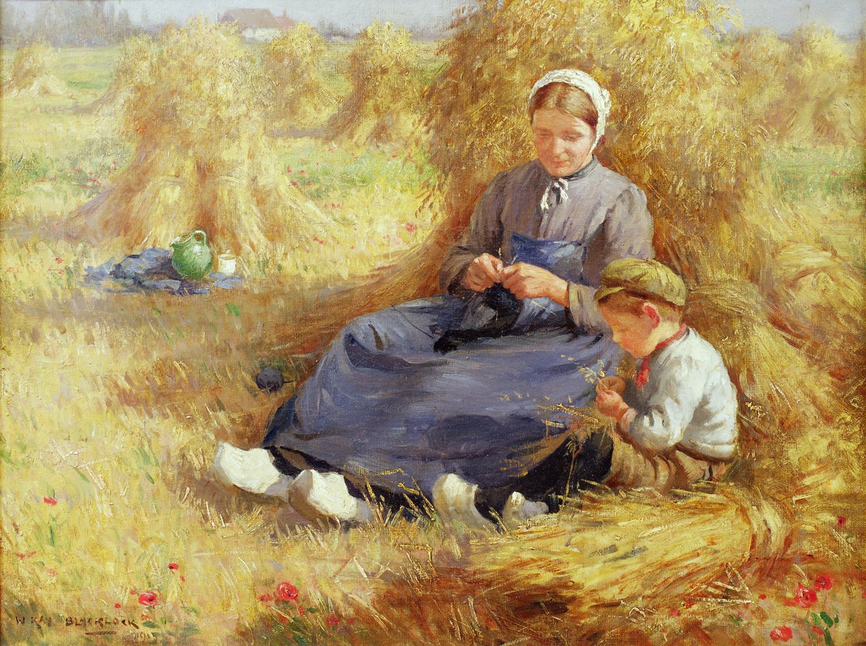 Mittagsruhe, 1915 von William Kay Blacklock