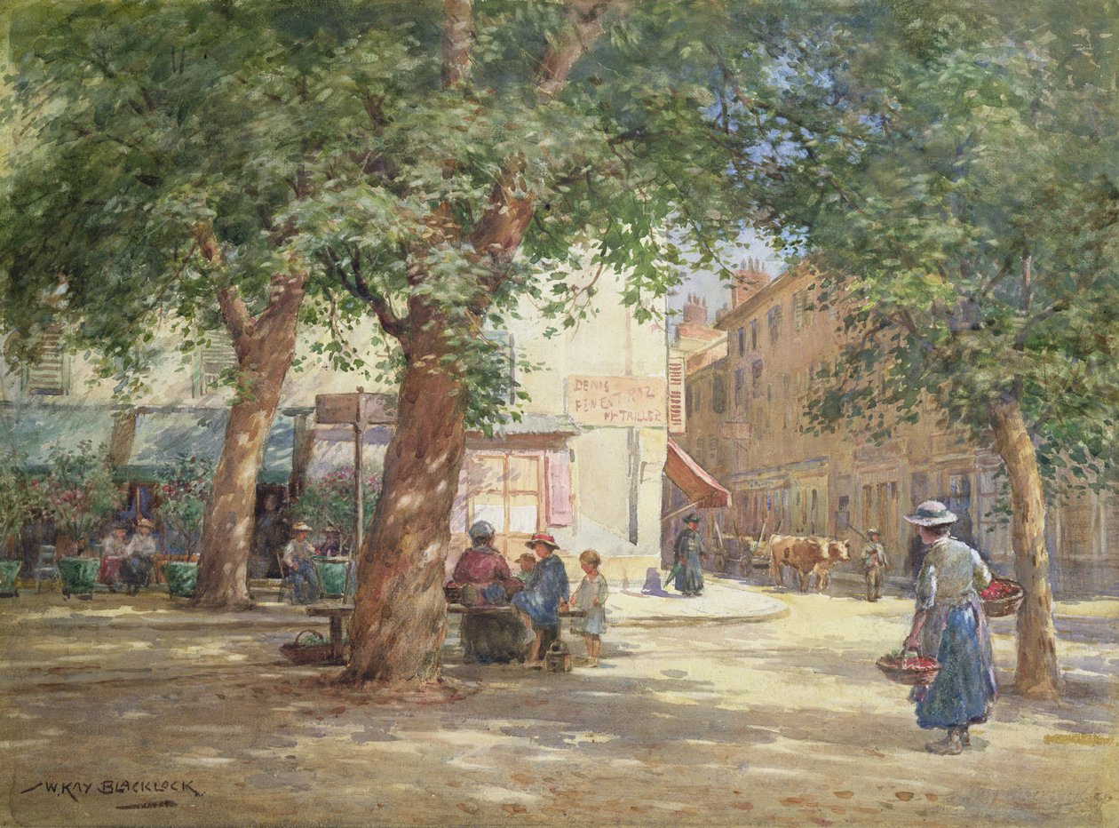 Der Marktplatz von William Kay Blacklock
