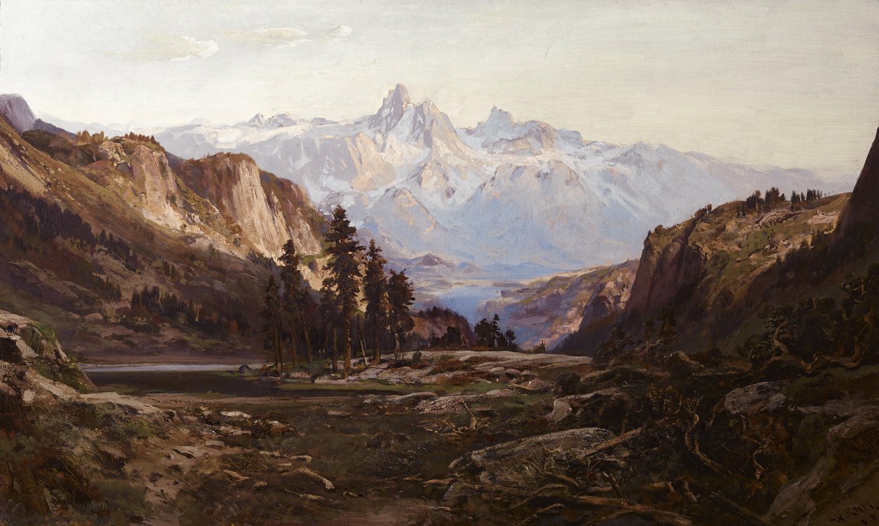 Morgen, Kalifornien von William Keith