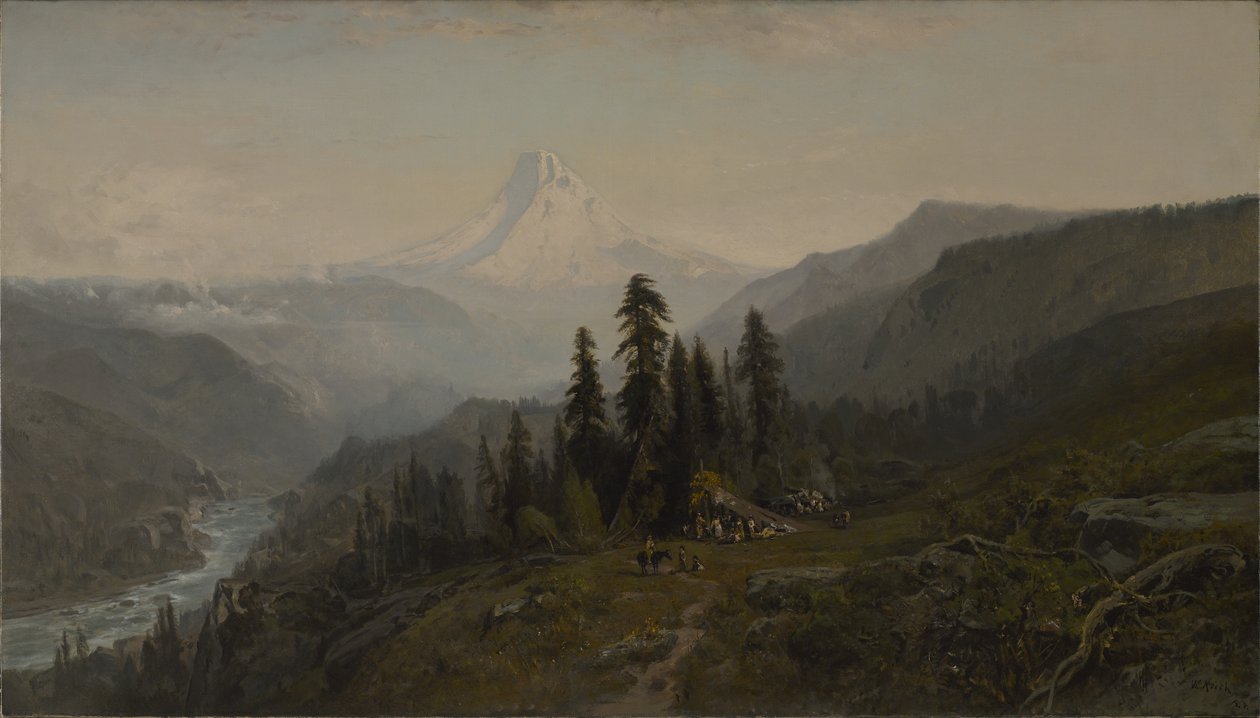 Mt. Hood, Oregon von William Keith