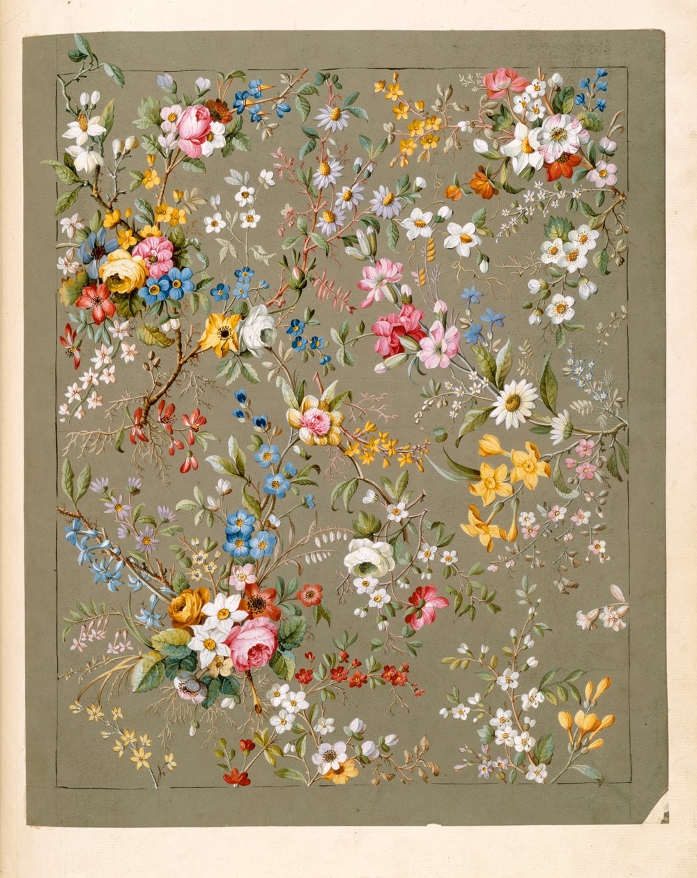 Marmorpapier von William Kilburn