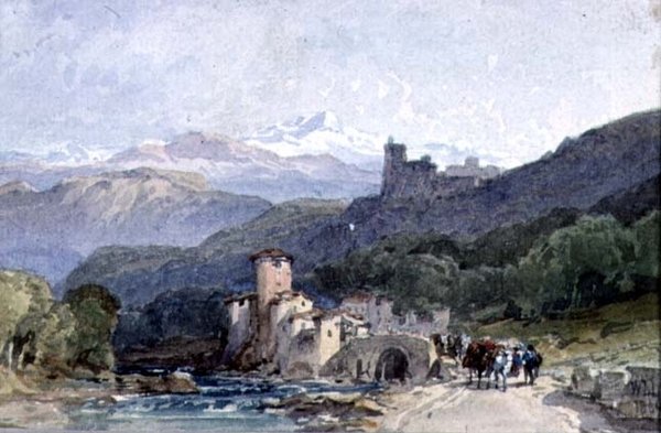 Strada di Aquila, 19. Jahrhundert von William Leighton Leitch