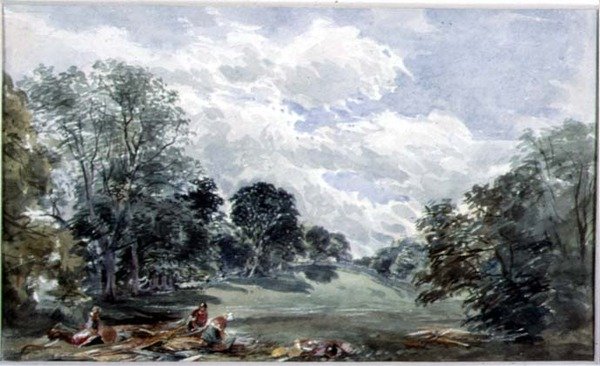 Barncluith Park von William Linnaeus Casey