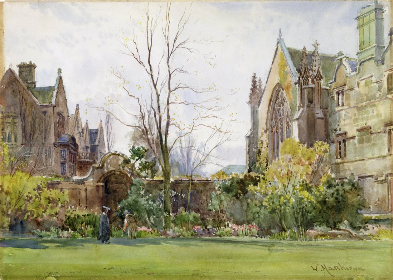 Radcliffe Quad, University College, Oxford von William Matthison