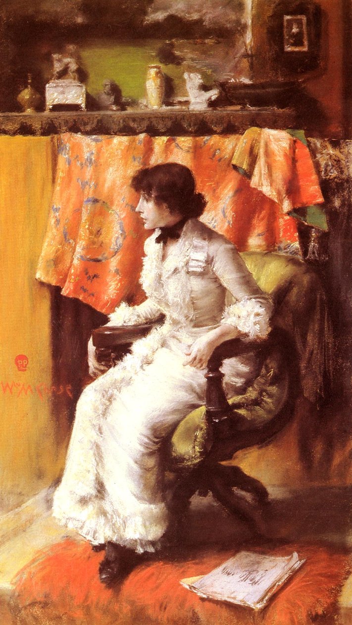 Im Atelier von William Merritt Chase