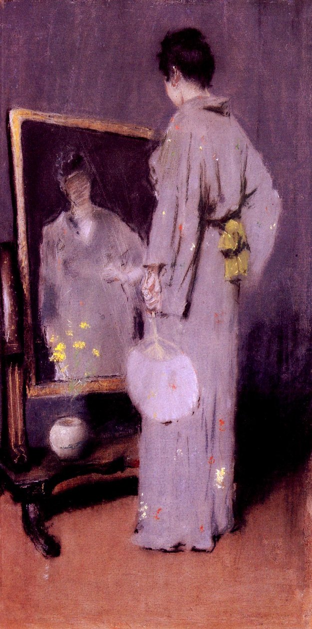 Beim Toilettemachen von William Merritt Chase