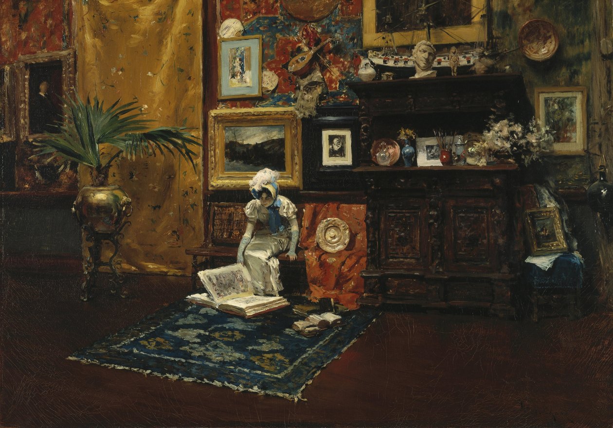Atelierinterieur von William Merritt Chase