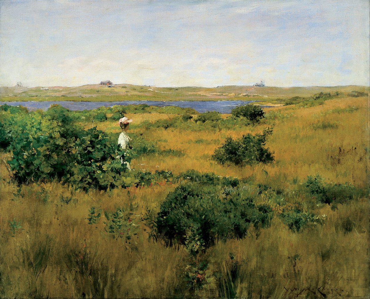 Sommer in Shinnecock Hills von William Merritt Chase