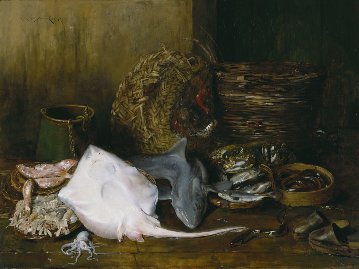 Der Ertrag der Gewässer, 1878 von William Merritt Chase