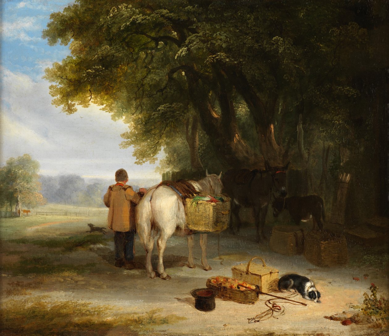 Auf zum Markt von William Mulready